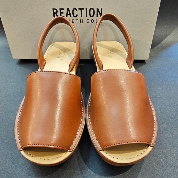 NIB Kenneth Cole Reaction Women's "Fine Glass" Slingback Platform Sandal Size 6 - Picture 3 of 9